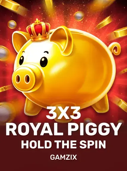 3x3 Royal Piggy: Hold the Spin