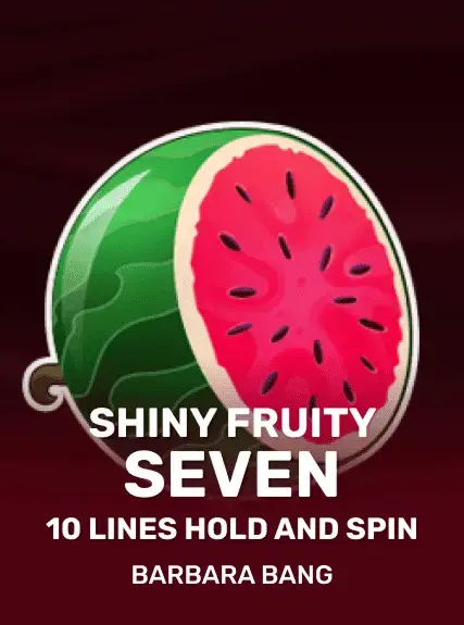 Shiny Fruity Seven 10 Lines Hold And Spin