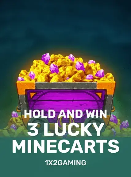 3 Lucky Minecarts Hold and Win